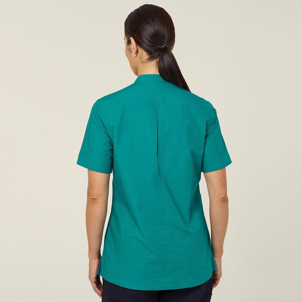 NNT Textured Short Sleeve Tunic CATUGA (Emerald)_2