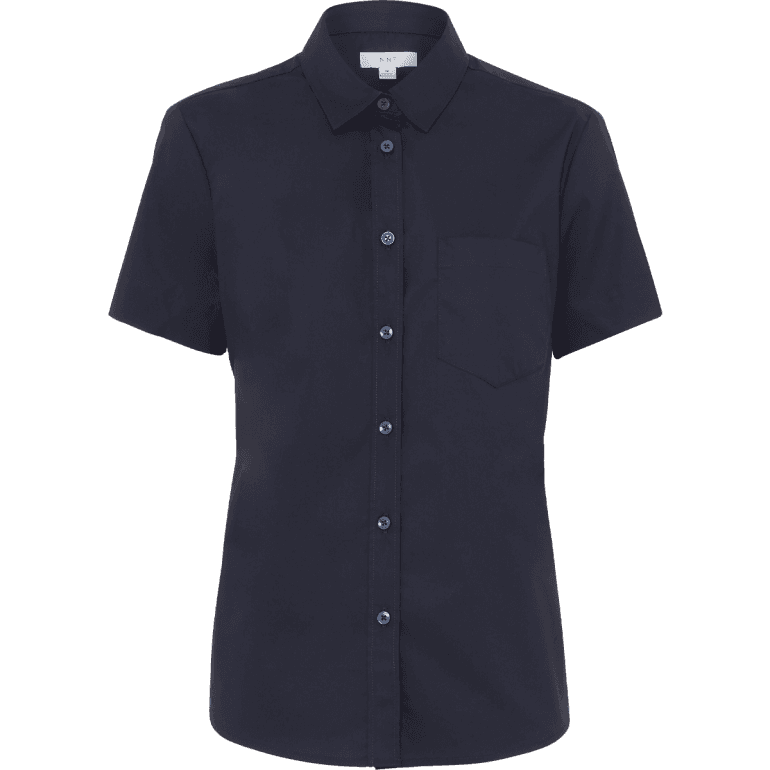 NNT Womens Avignon Short Sleeve Slim Shirt CATUK8 (Navy)_4