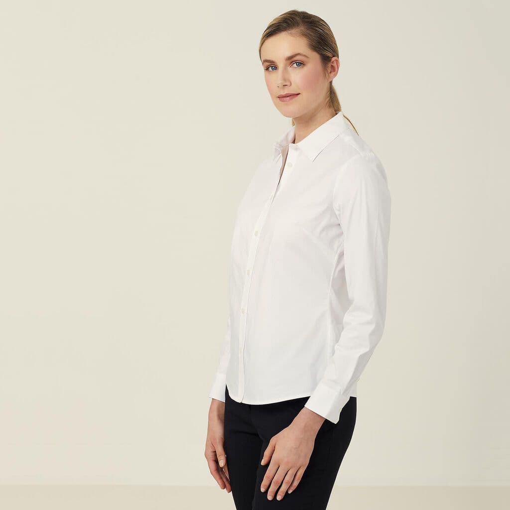 NNT Avignon Long Sleeve Slim Shirt CATUKU (White)_2