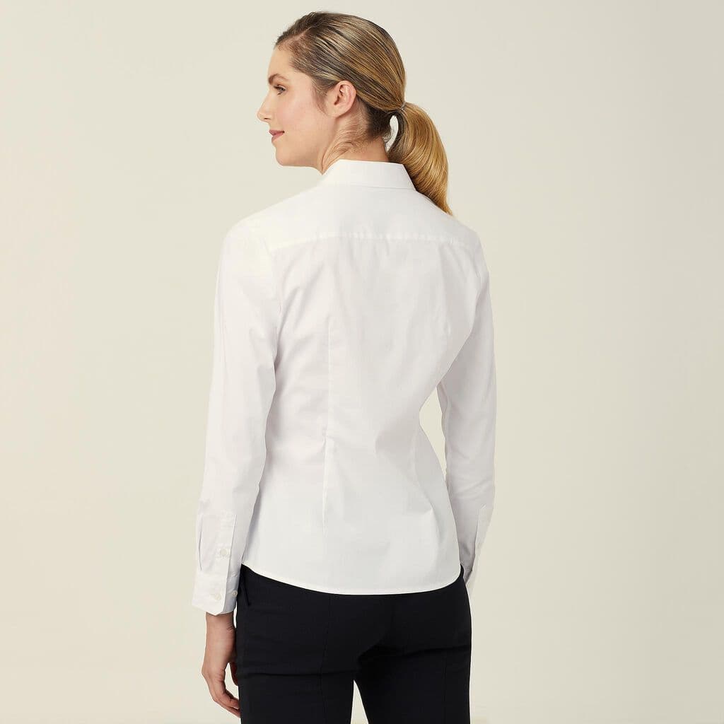 NNT Avignon Long Sleeve Slim Shirt CATUKU (White)_3