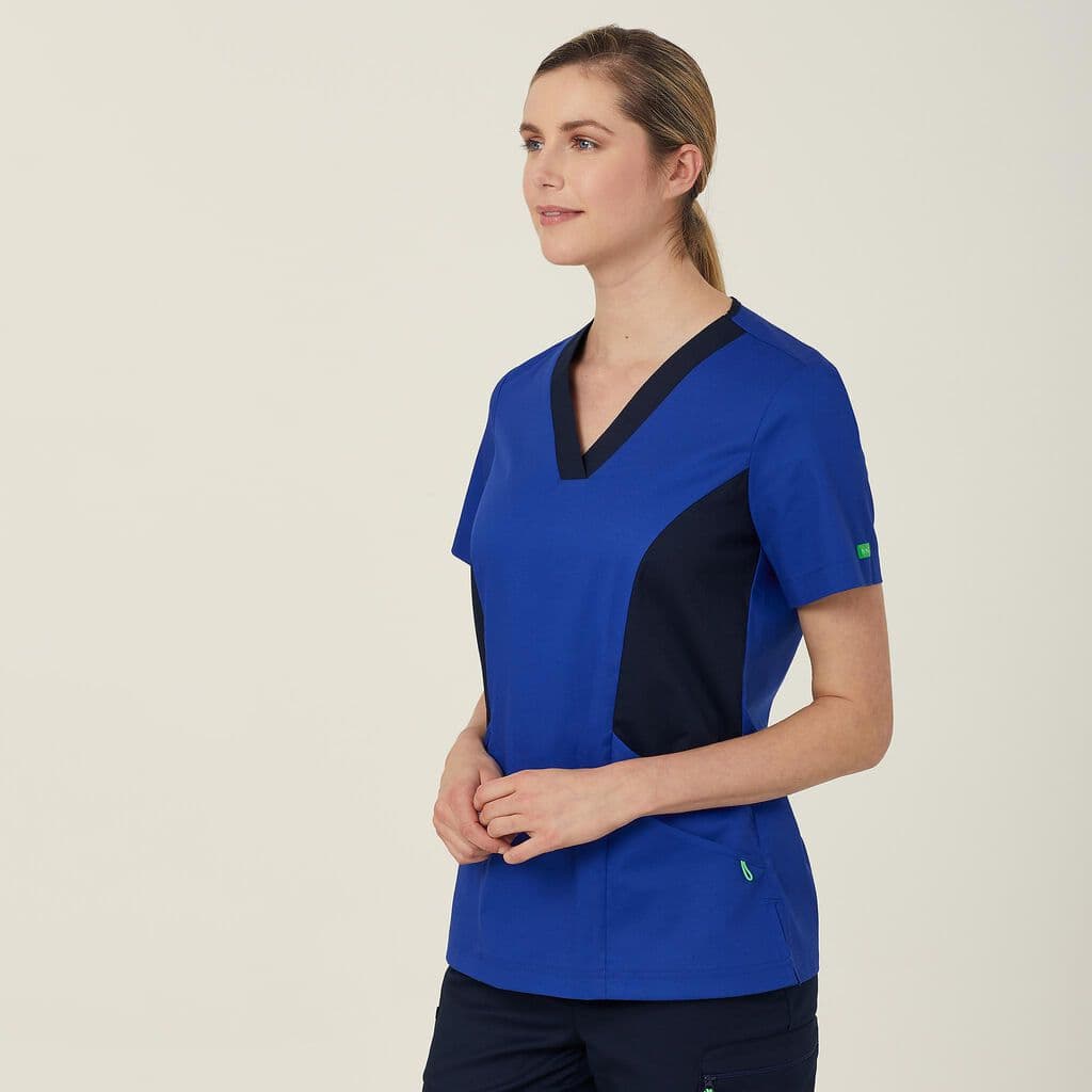 NNT Nightingale Scrub Top CATULL (Cobalt)_1