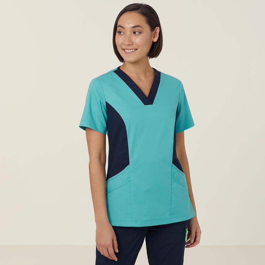 NNT Nightingale Scrub Top CATULL (Mint)