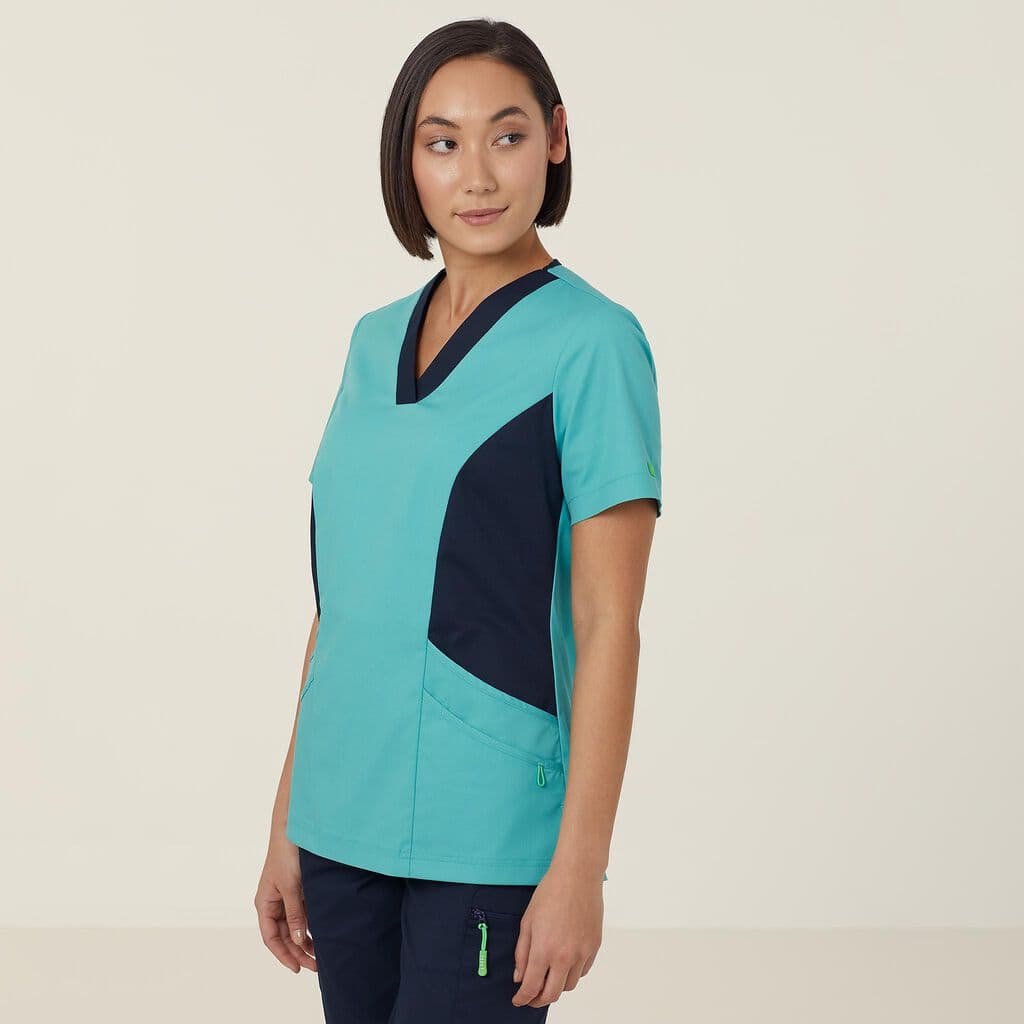 NNT Nightingale Scrub Top CATULL (Mint)_1