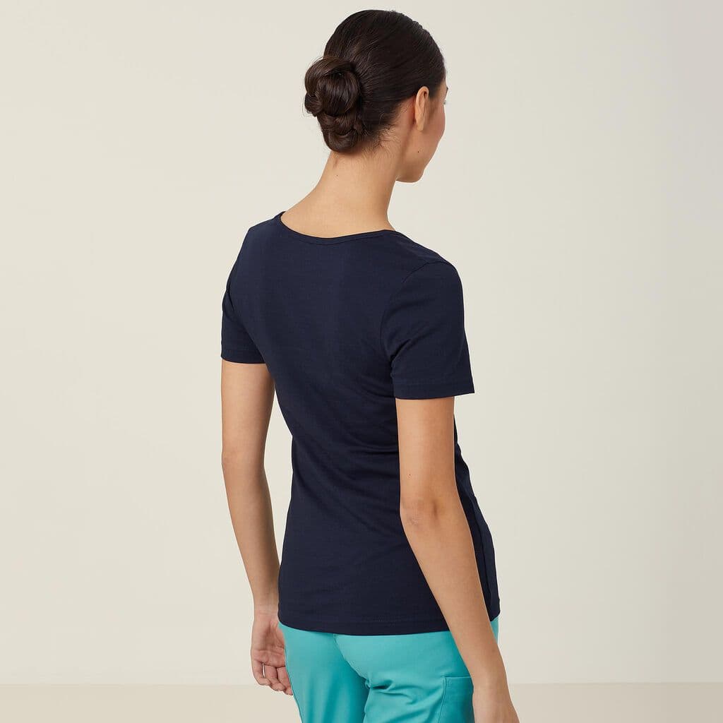 NNT Vine Anti-Bacterial Base Layer Short Sleeve Tee CATUMJ (Midnight)_2