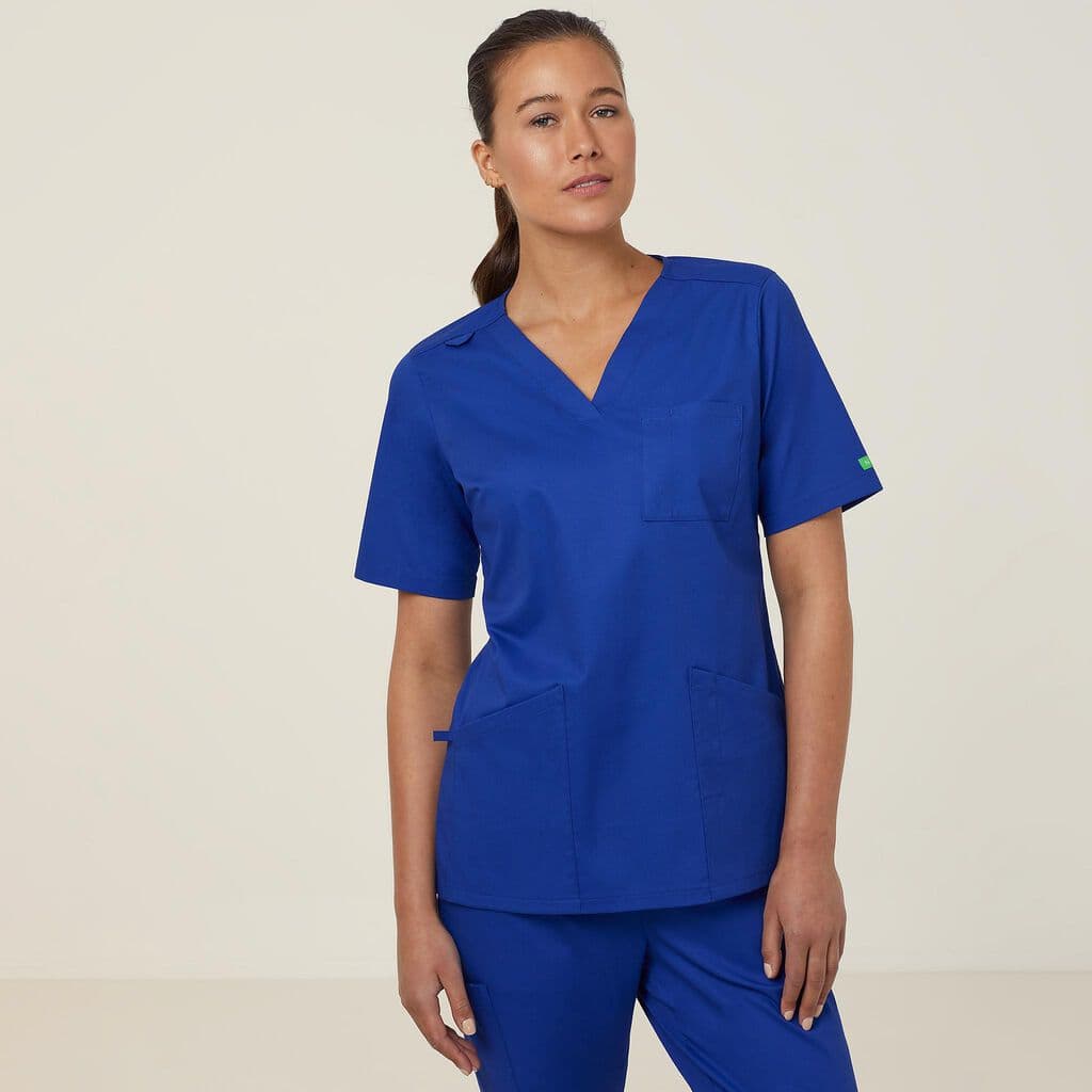 NNT Mayo Scrub Top CATUMN (Cobalt)