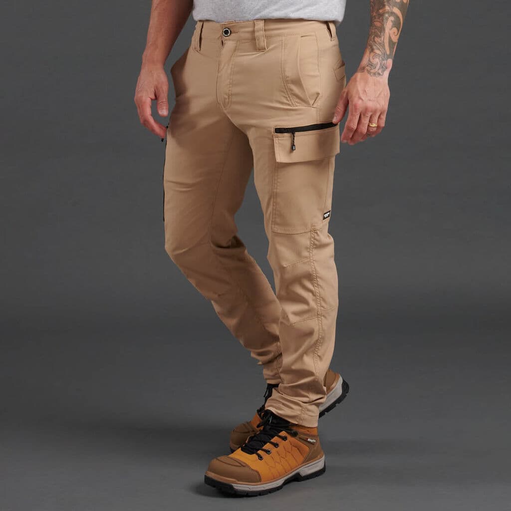 KingGee Mens Trademark Cargo Pant (Sandstorm)_1