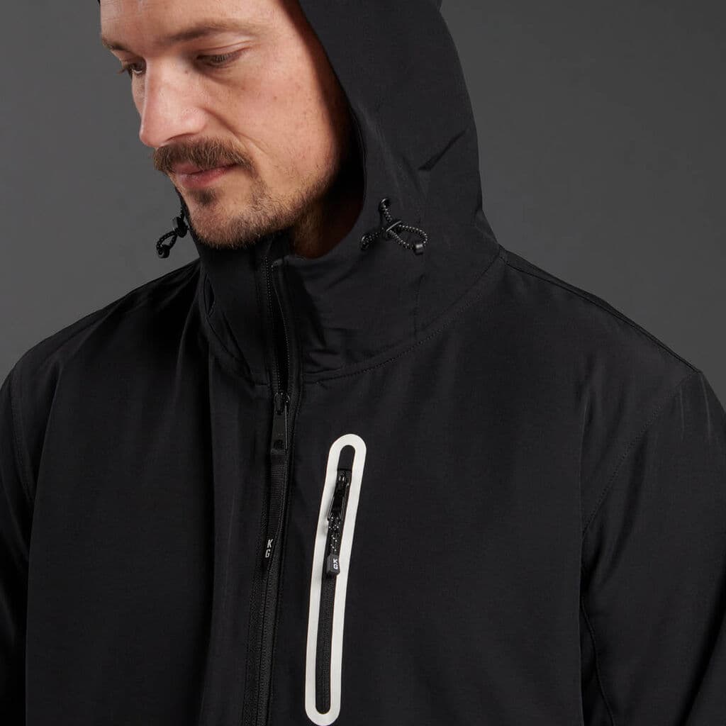 KingGee Mens Trademark Repel Jacket (Black)_6