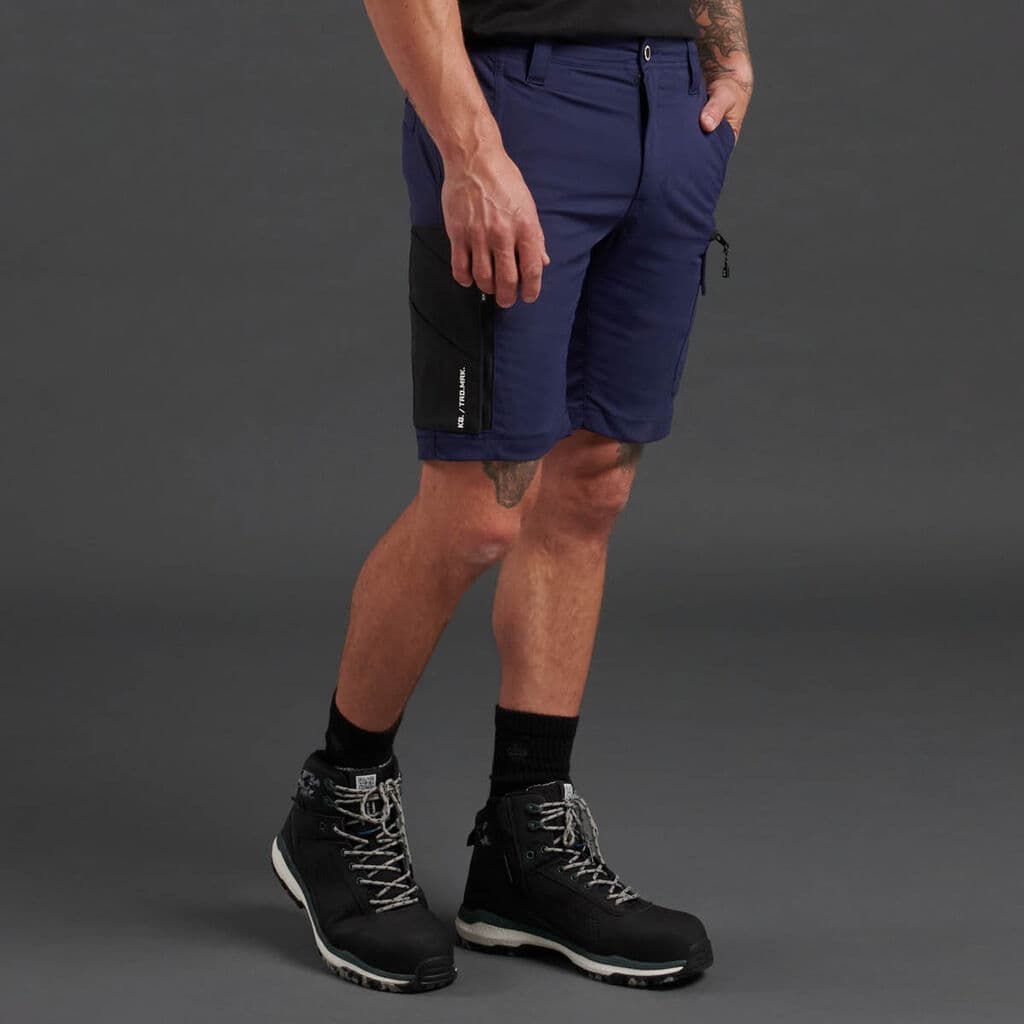 KingGee Mens Trademark Cargo Short (Navy)_2