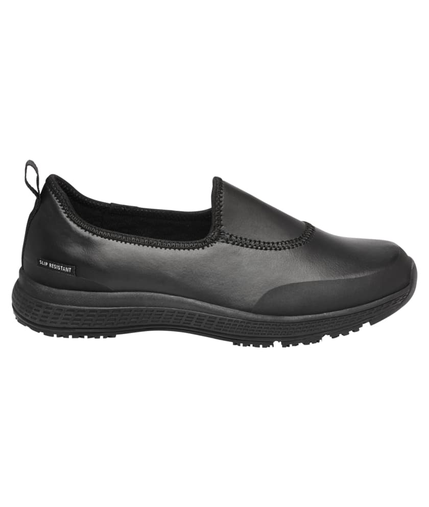 KingGee Womens SuperLite Slip On (Black)_1