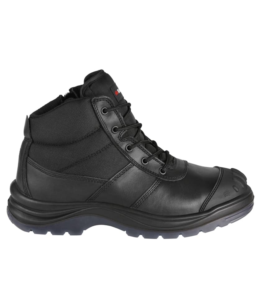 KingGee Mens Tradie Side Zip Boot (Black)_1