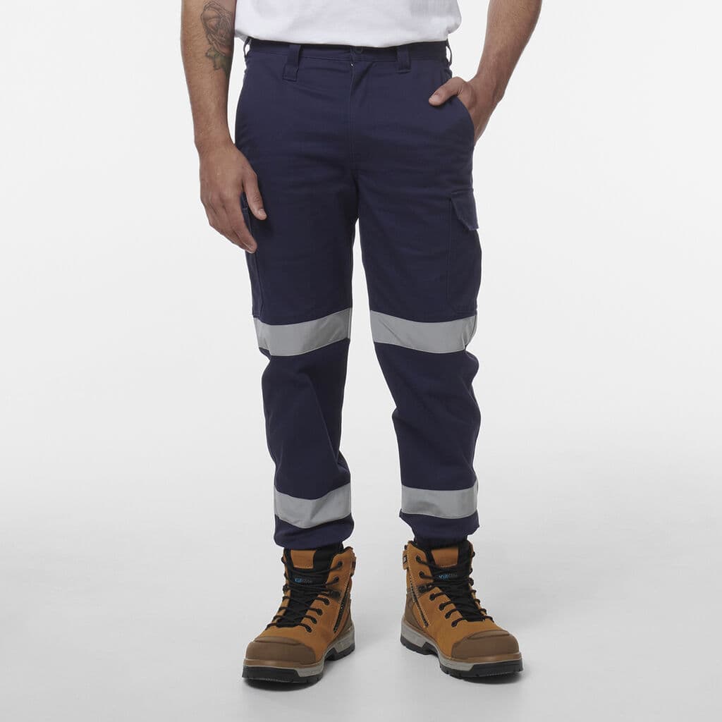 KingGee Stretch Bio Motion Cuff Pant (Navy)_1