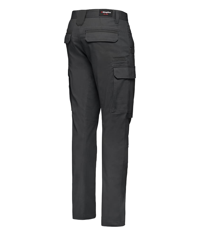 KingGee Mens Tradies Stretch Cargo Pant (Charcoal)_1