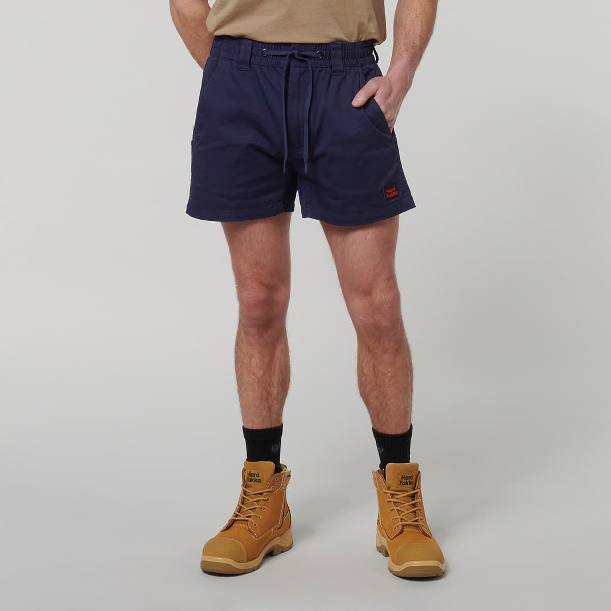 Hard Yakka Mens Toughmaxx Short Shorts (Navy)_1