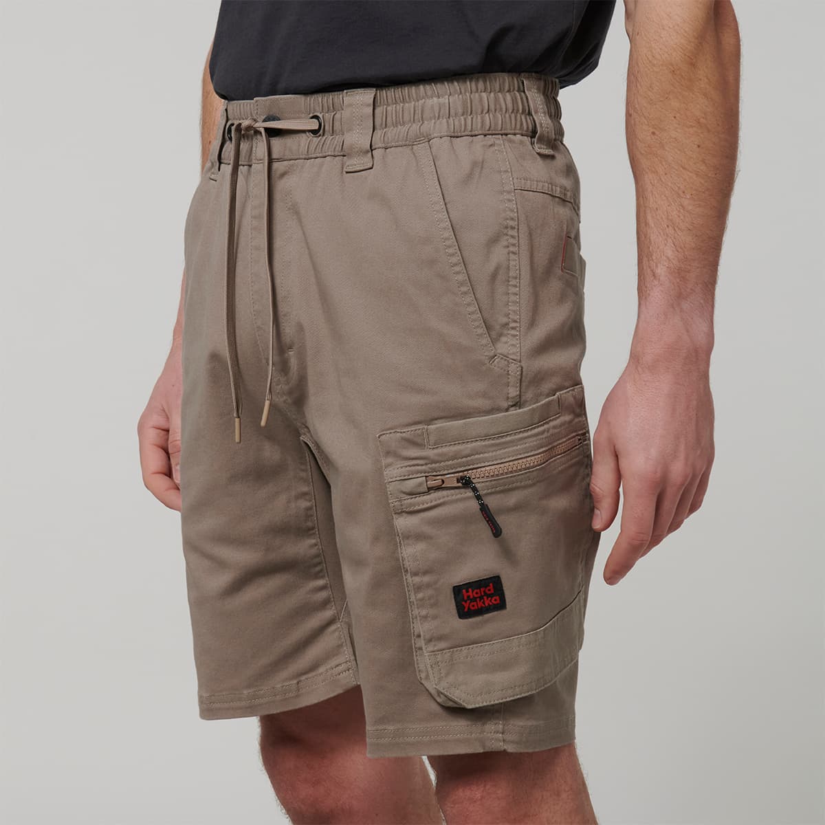 Hard Yakka Mens Toughmaxx Mid Shorts (Desert)_5