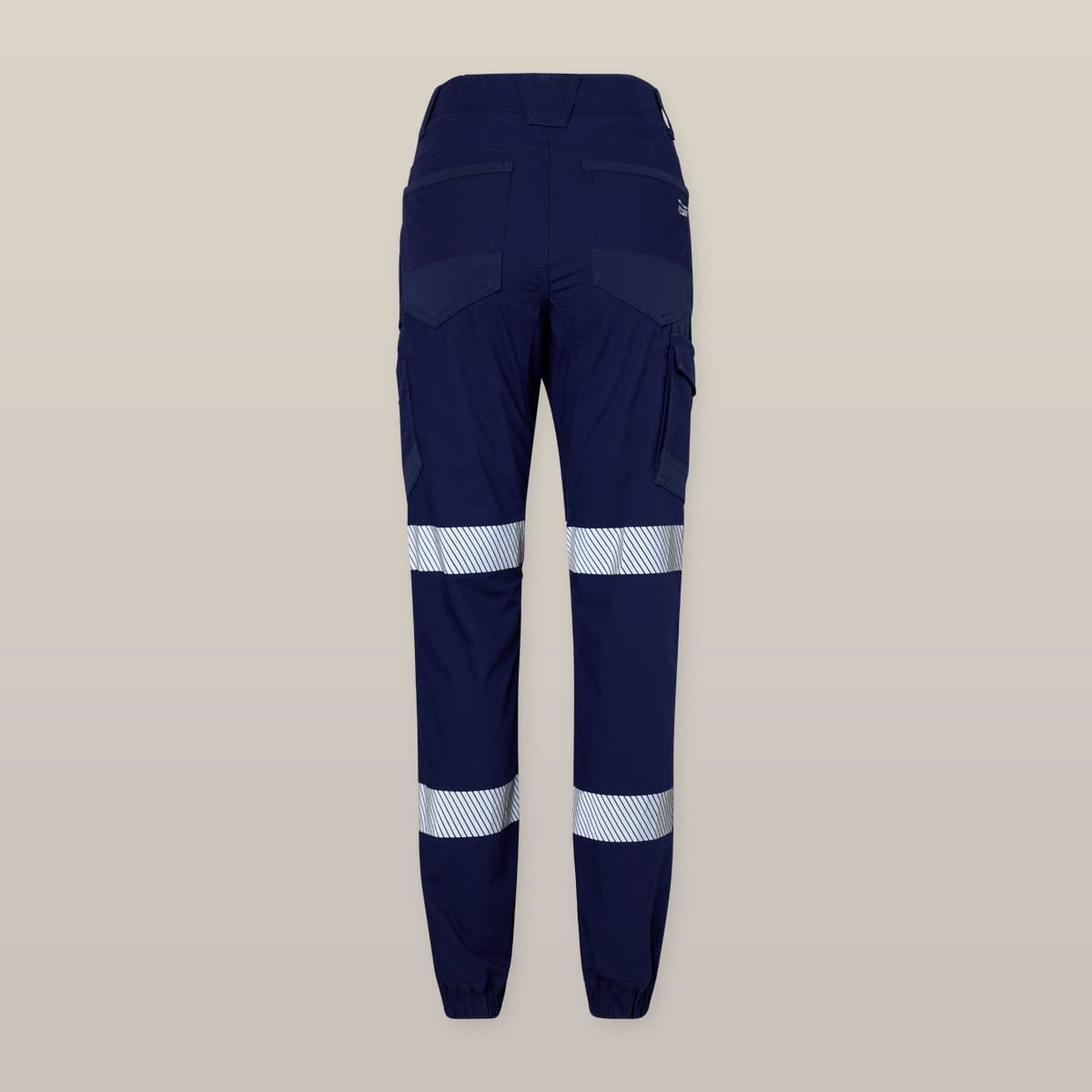 Hard Yakka Women's Raptor Cuff Pant With Tape (Navy)_2