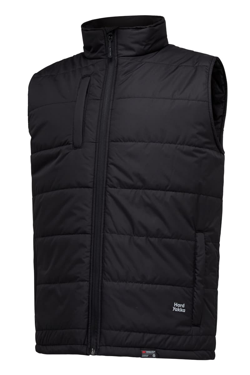 Hard Yakka Puffa 2.0 Vest (Black)