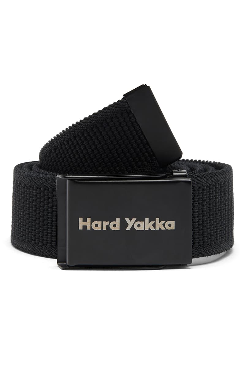 Hard Yakka Stretch Webbing Belt (Black)