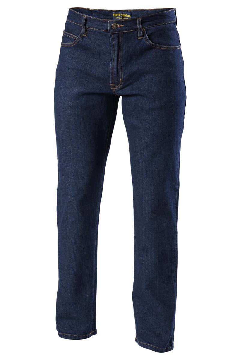 Hard Yakka Foundations Stretch Denim Jean (Navy)