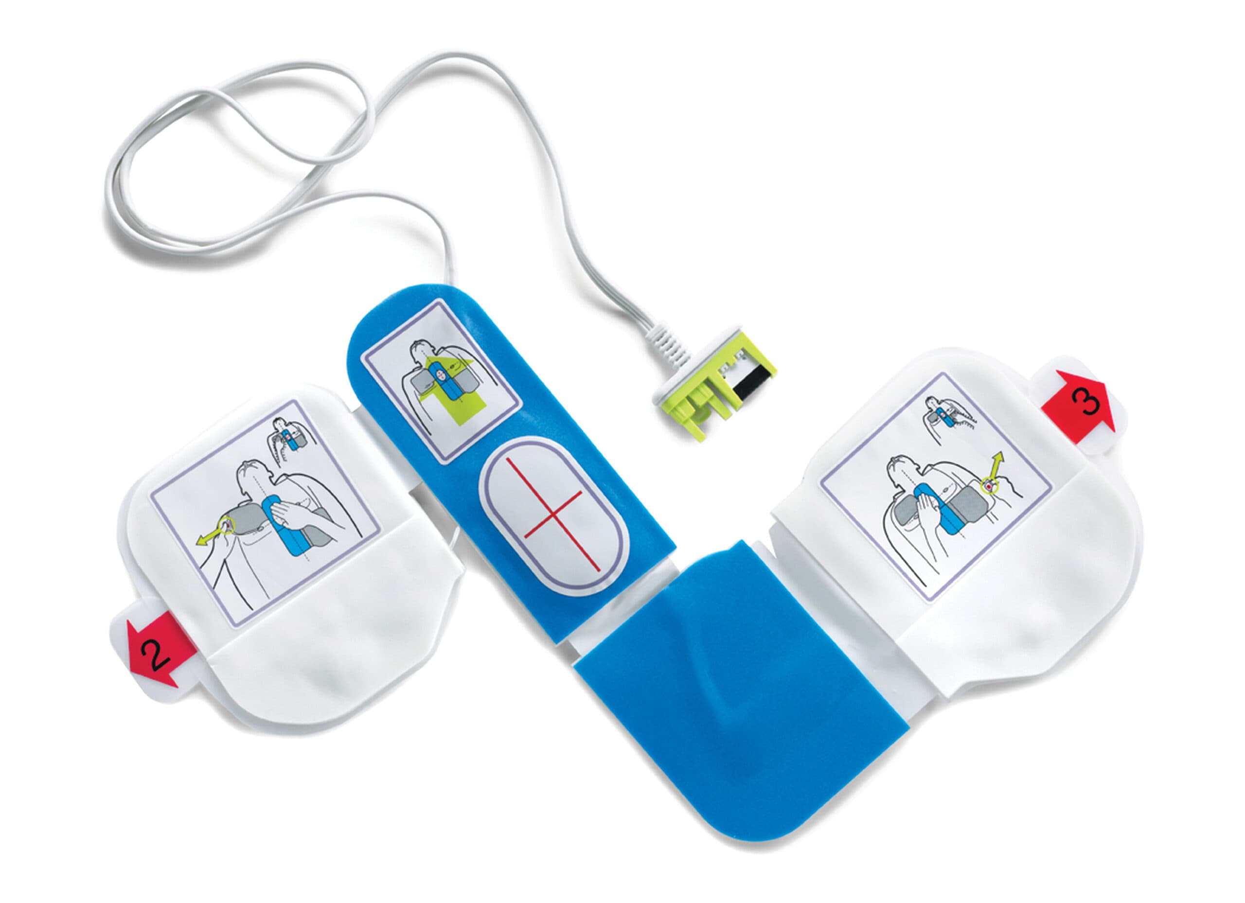 Zoll CPR-D·Padz One Piece Electrode Pad With Real CPR Help